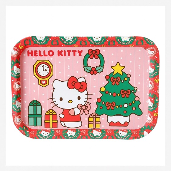 New Hello Kitty Christmas Tray – Holiday Serving Decor - Picture 2 of 9